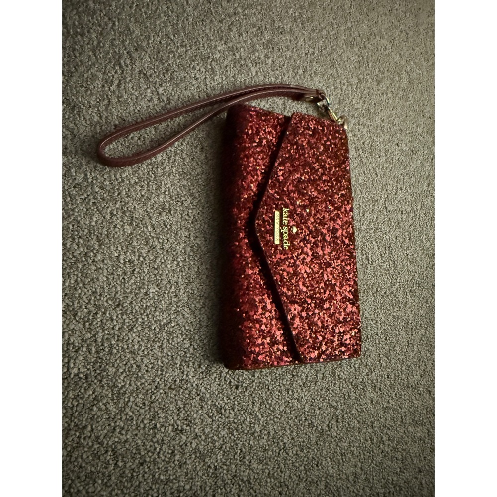 Kate Spade + Dooney & Bourke Wristlet Bundle | Glitter + Multicolor Set - Picture 2 of 13